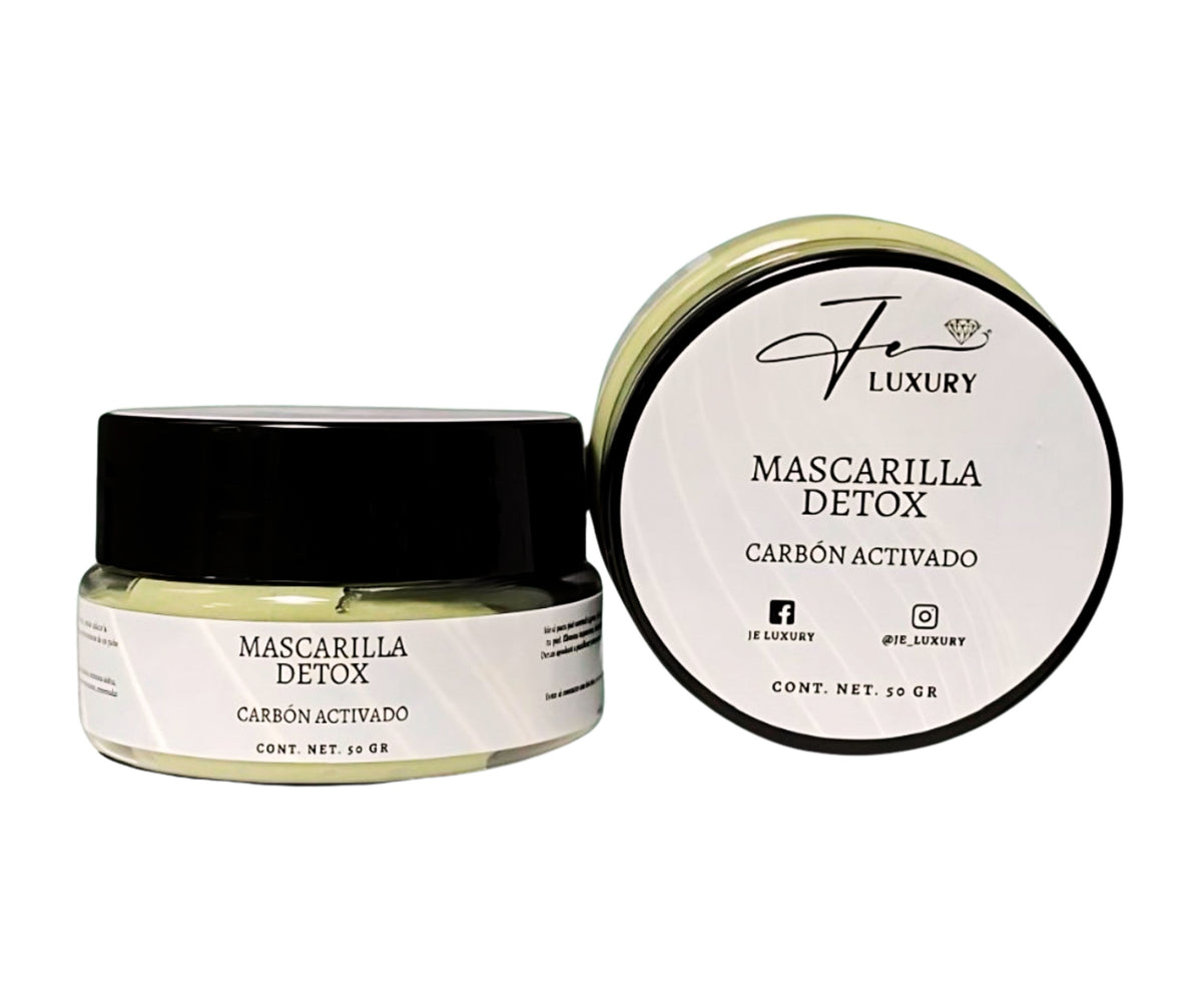 Mascarilla Facial de Carbón Activado