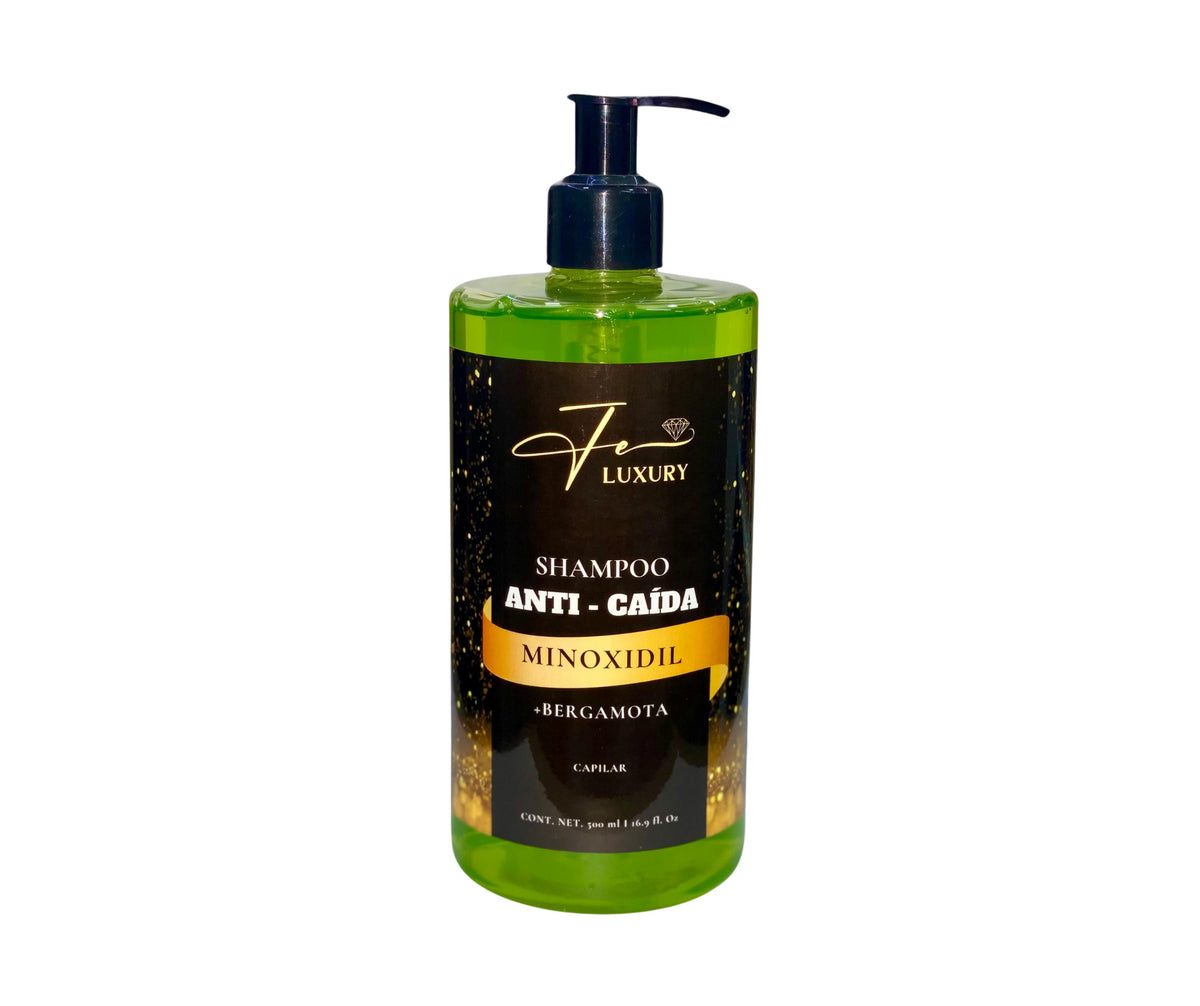 Shampoo Minoxidil + Bergamota